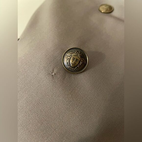 VINTAGE Gianni Versace Men’s Blazer Size Medium w/ Medusa Buttons - Picture 4 of 8